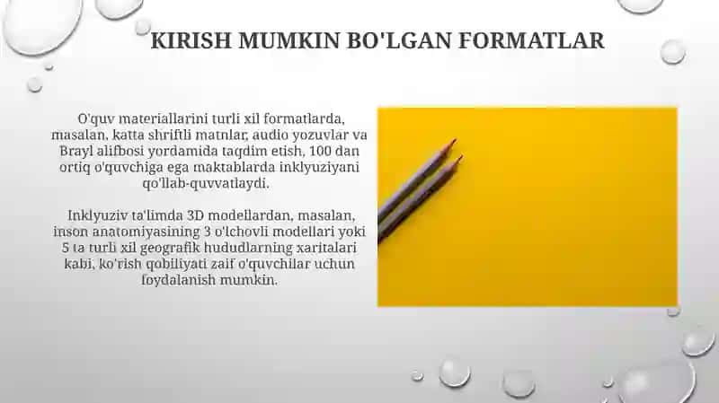 Inklyuziv ta'limda vizual vositalarning ahamiyati 4