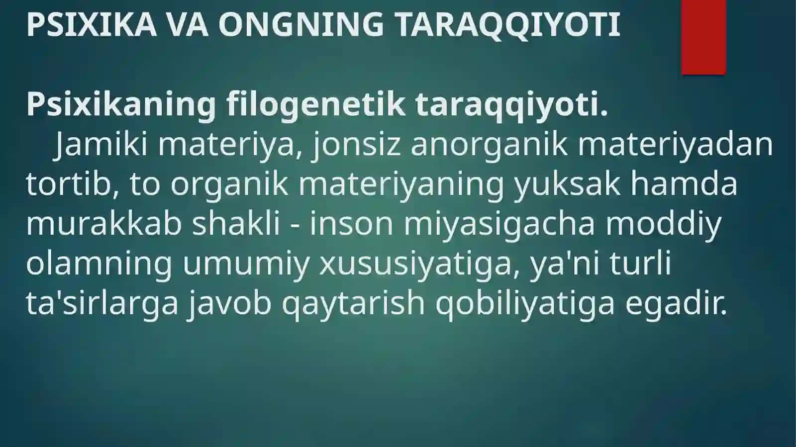 UMUMIY PSIXOLOGIYA 4