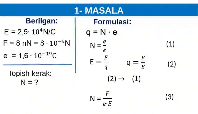 F I Z I K A. MASALALAR YECHISH 4