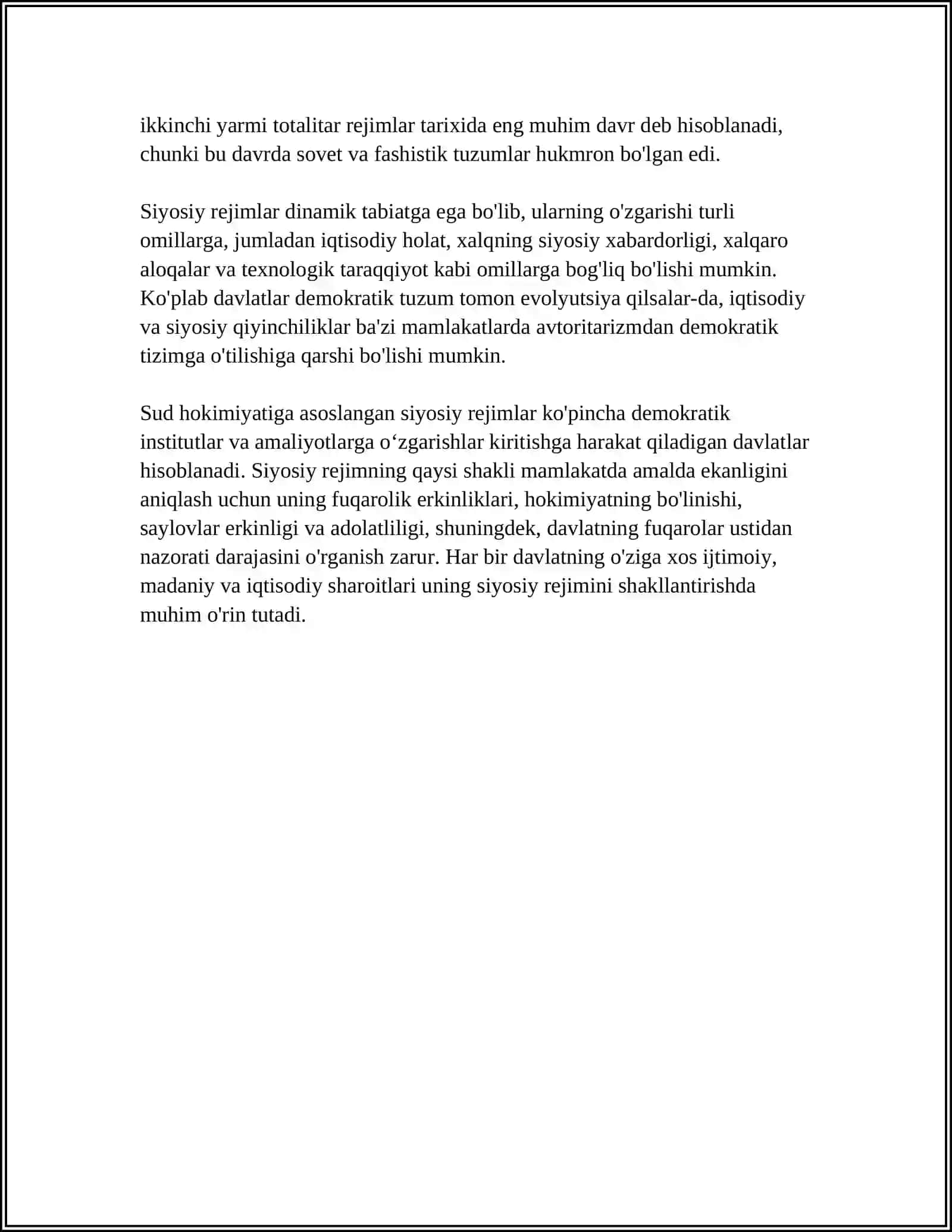 SIYOSIY REJIM MAVSUZI 4