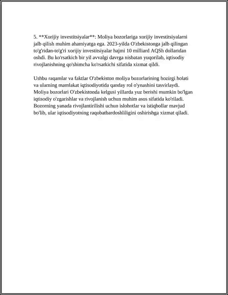 MOLIYA VA MOLIYAVIY TEXNOLOGIYALAR 4