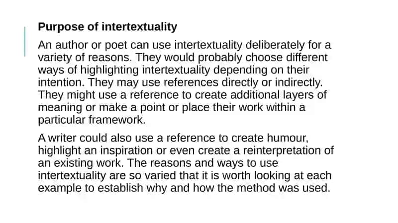 Intertextuality 4