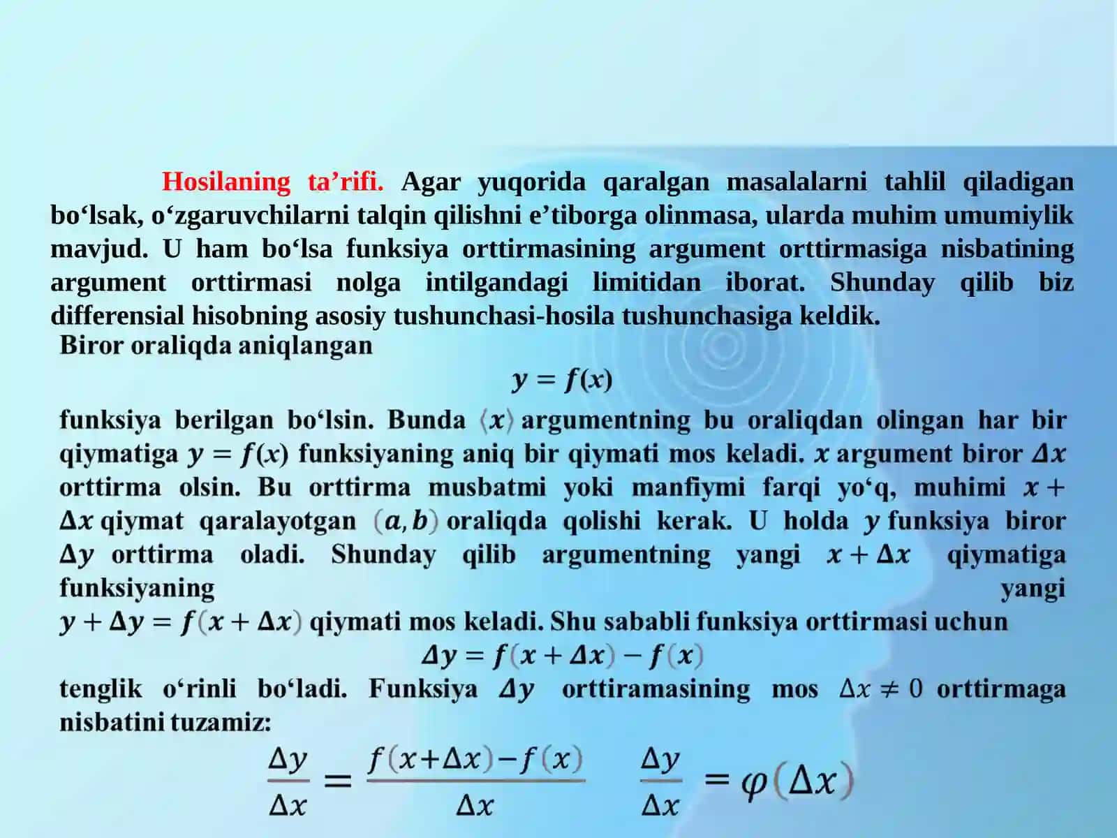 Hosilavauining tadbiqlari 4