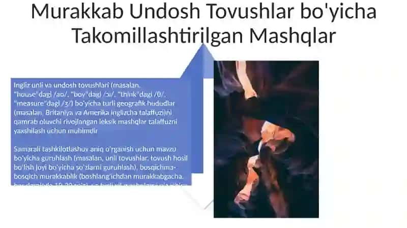 Oʻnli va Undosh Tovushlar: Leksin 4