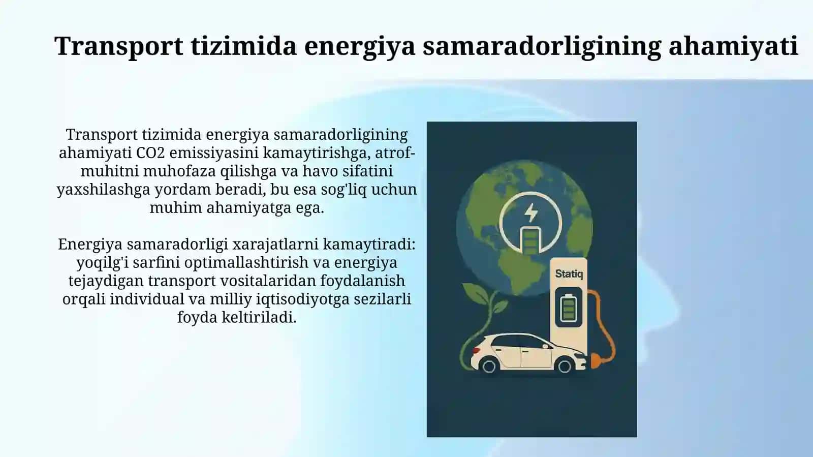 Transport tizimida energiya samaradorligi 4