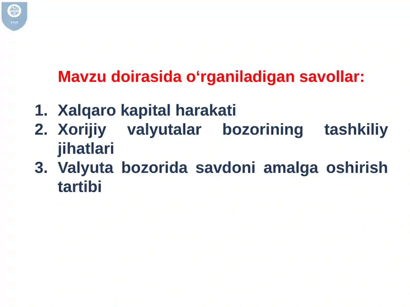 XALQARO QIMMATLI QOG‘OZLAR BOZORI 4