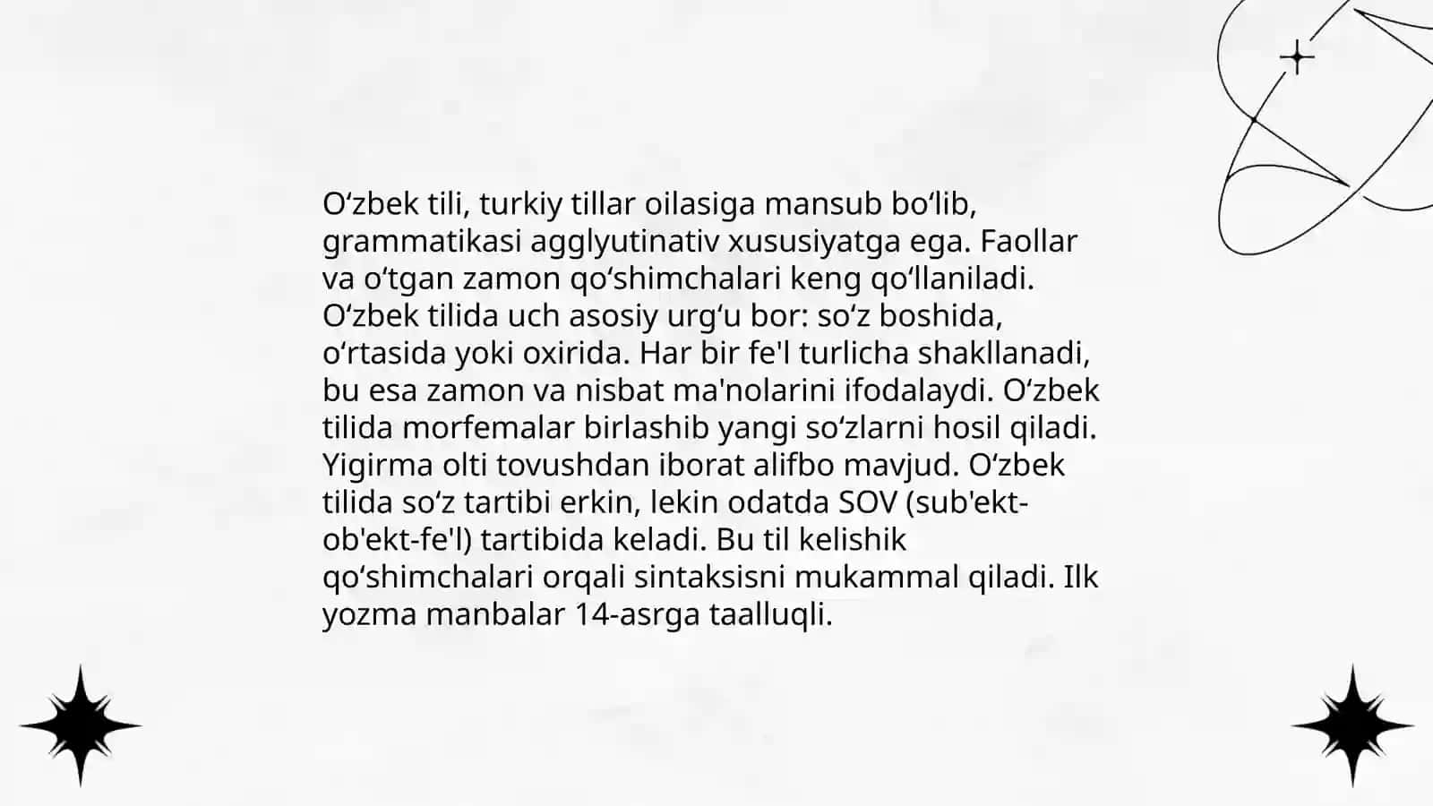 Til va yozuv masalalari 4
