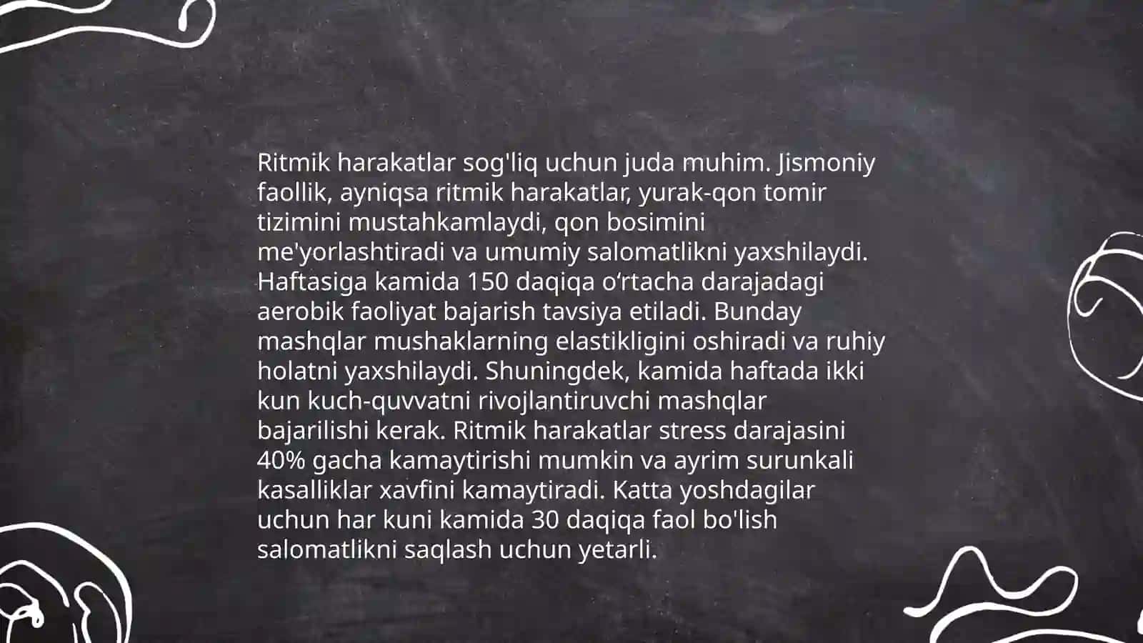 Ritmik harakatlar 4