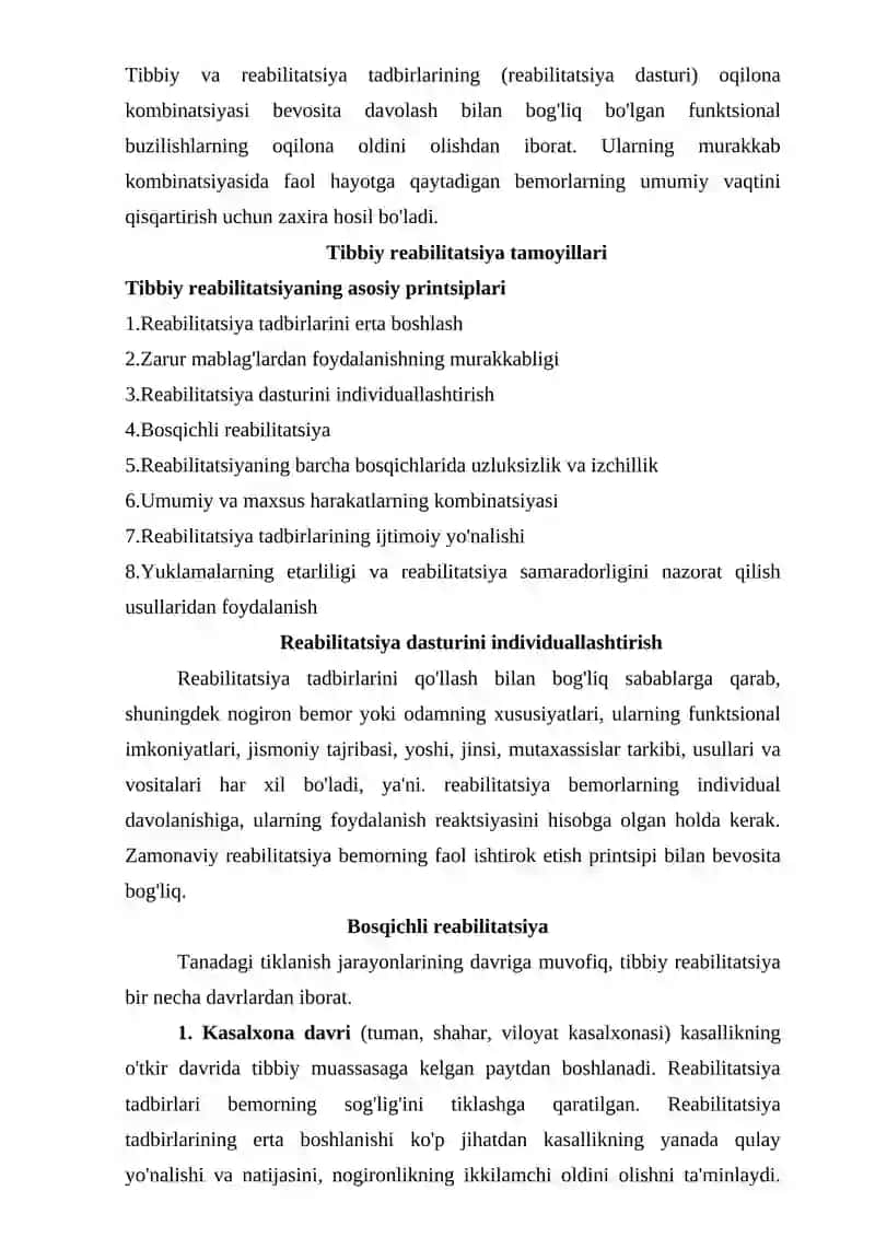 Reabilitatsiyaning umumiy asoslari 4
