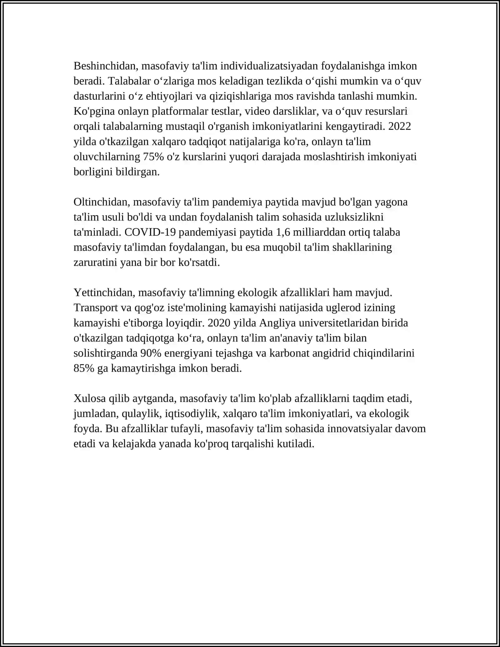 MASOFAVIY TAʼLIM TEXNOLOGIYALARI 4