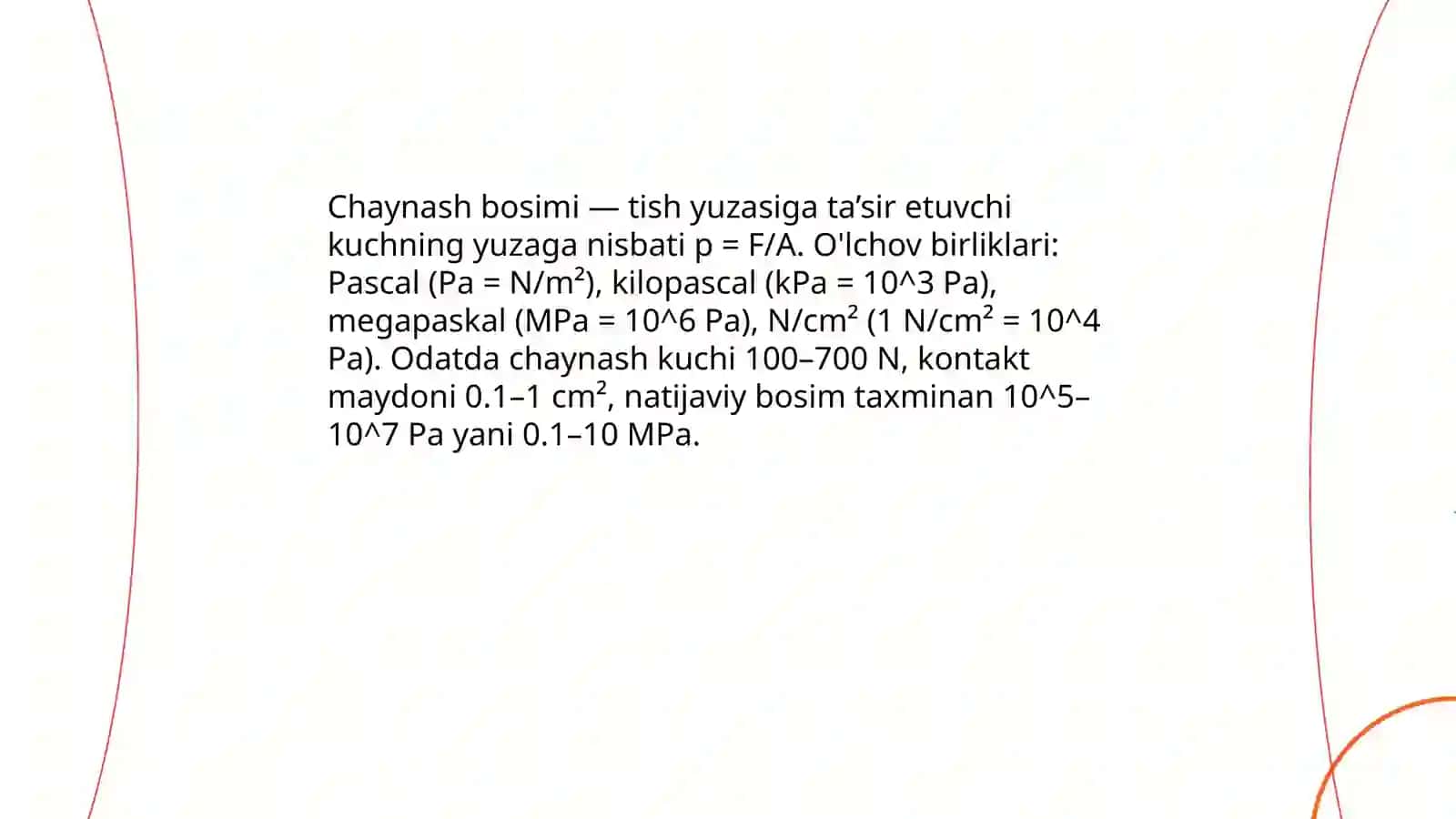 Antropometrik naqshlar Chaynash kuchi 4