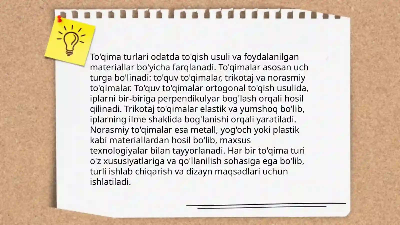 To'qimalar nazariyasi 4