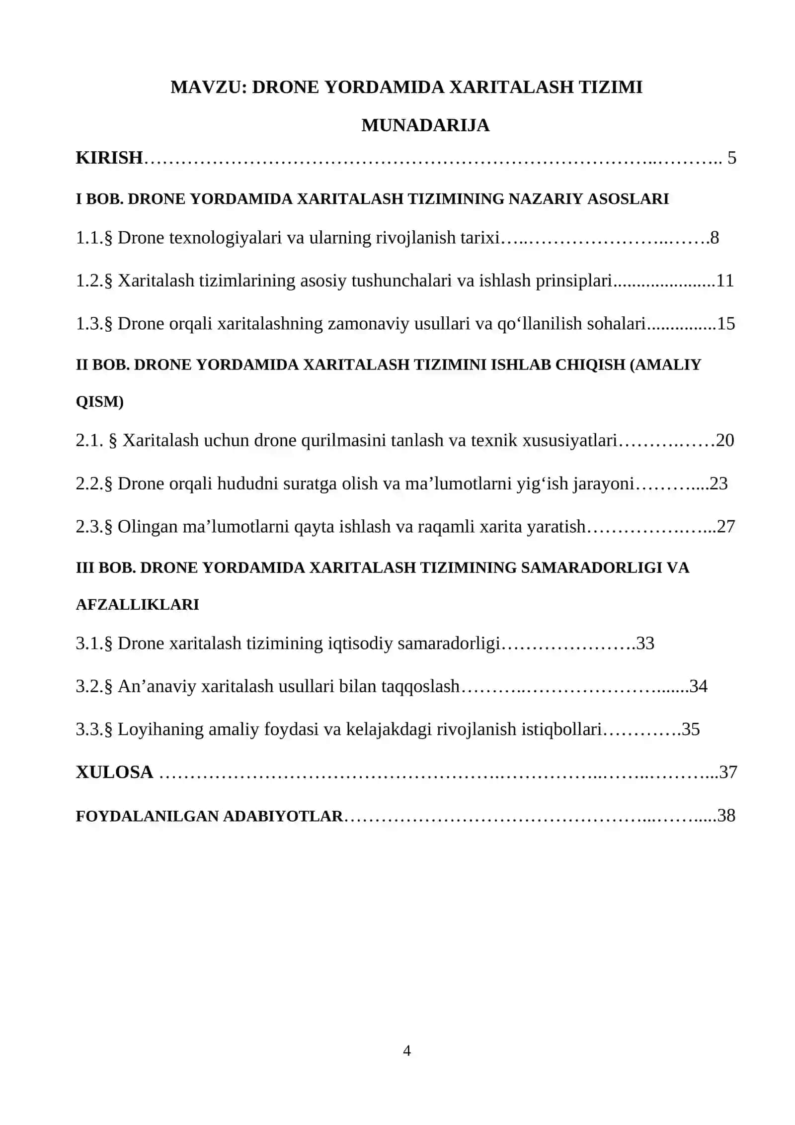 DRONE YORDAMIDA XARITALASH TIZIMI 4