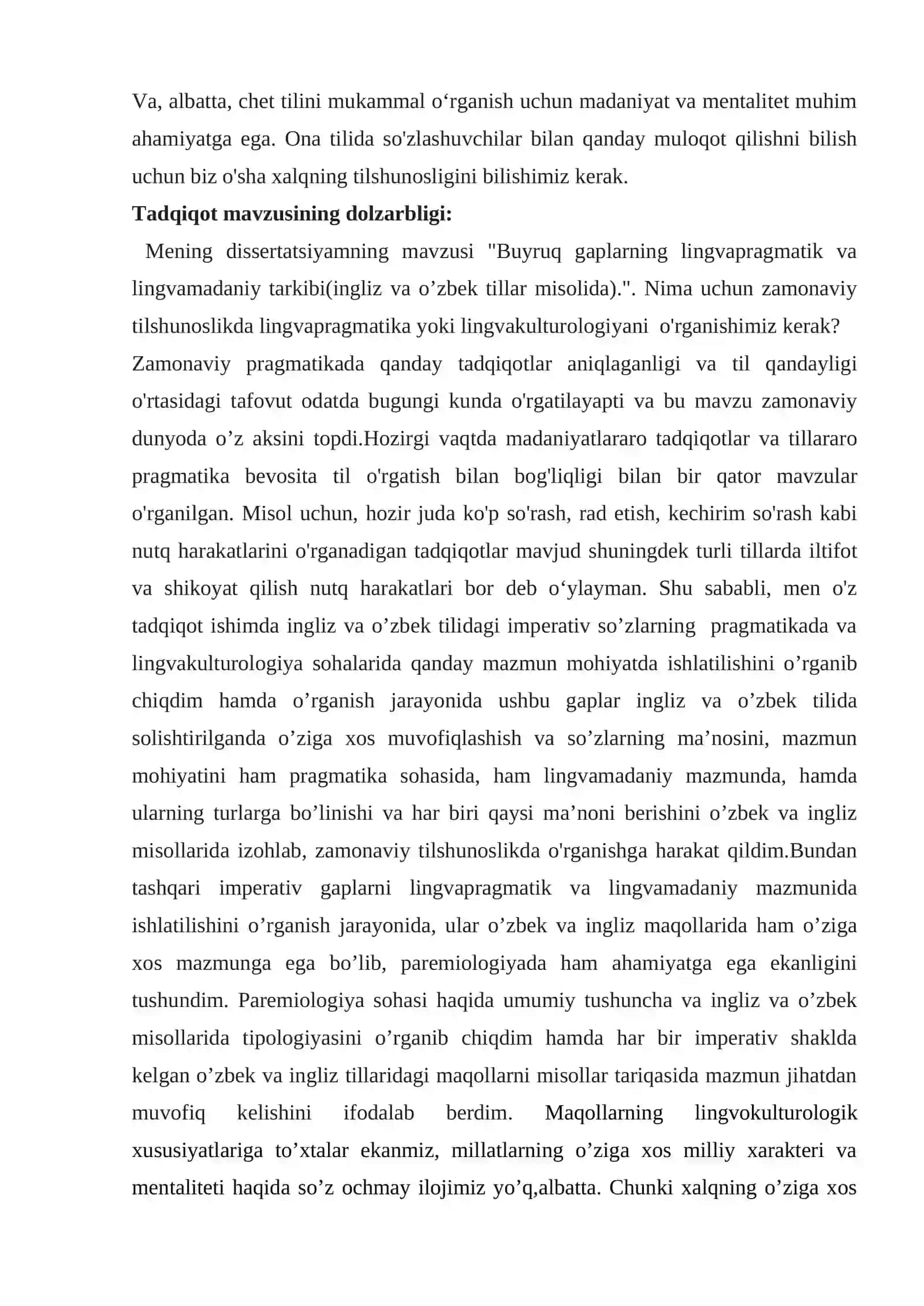 Buyruq gaplarning lingvopragmatik va lingvomadaniy tarkibi 4