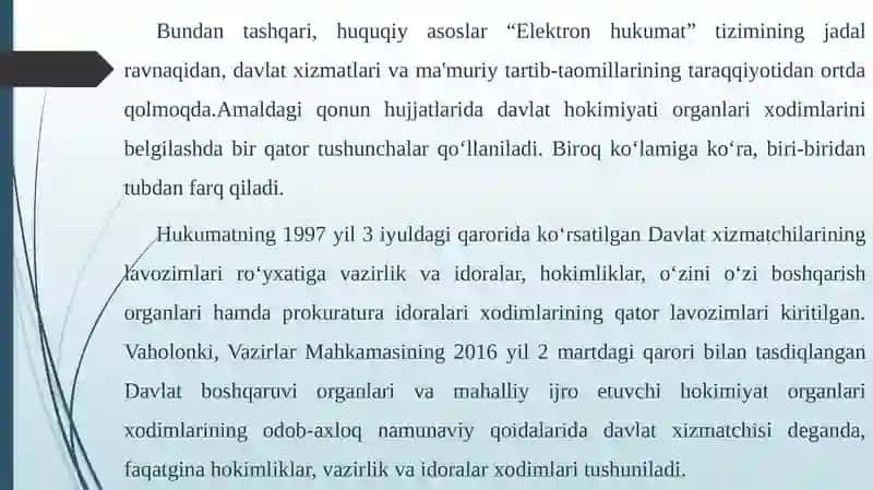 Islohotlar va Tuzilmalar 4