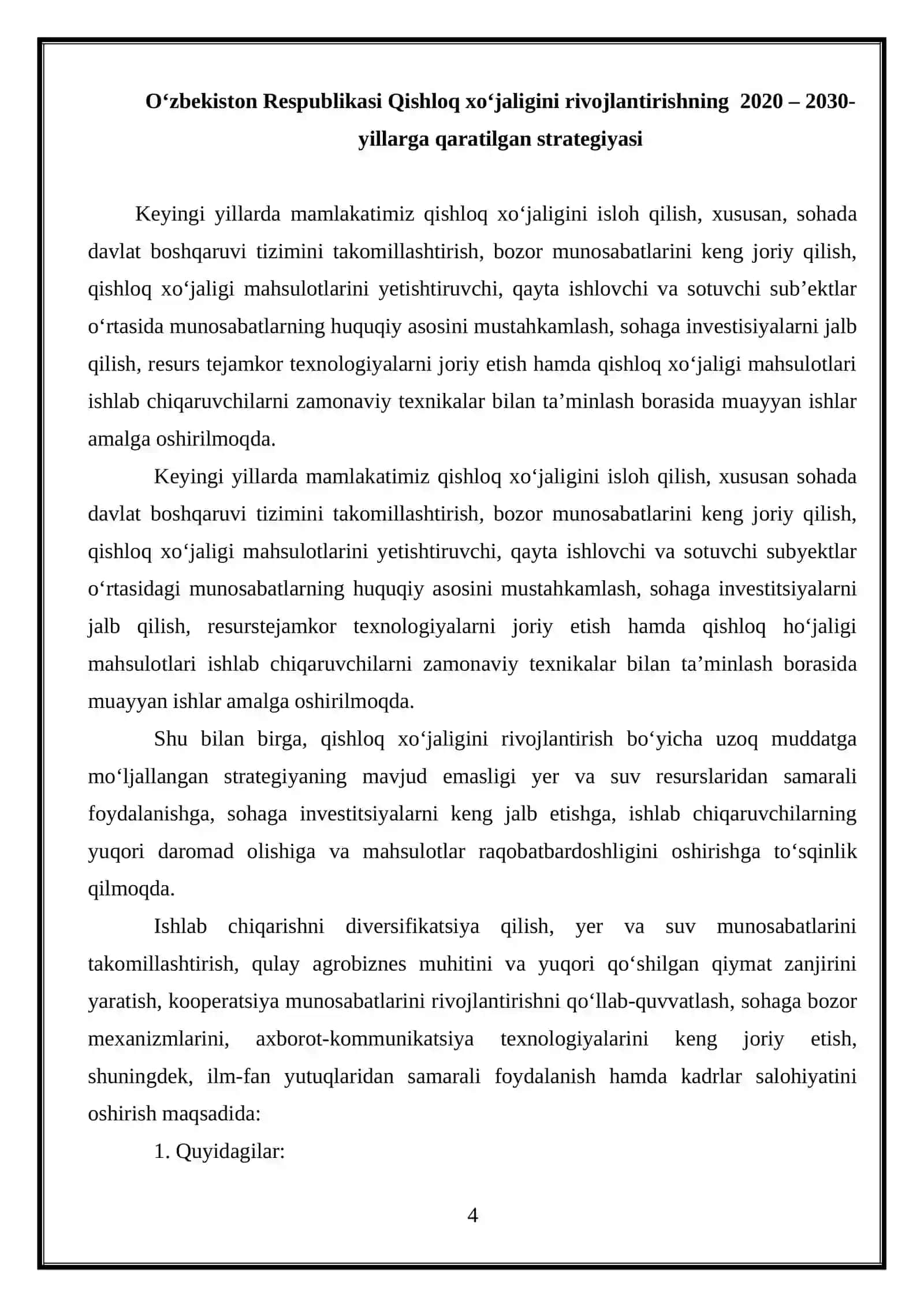 Qishloq xo‘jaligi geografiyasi 4