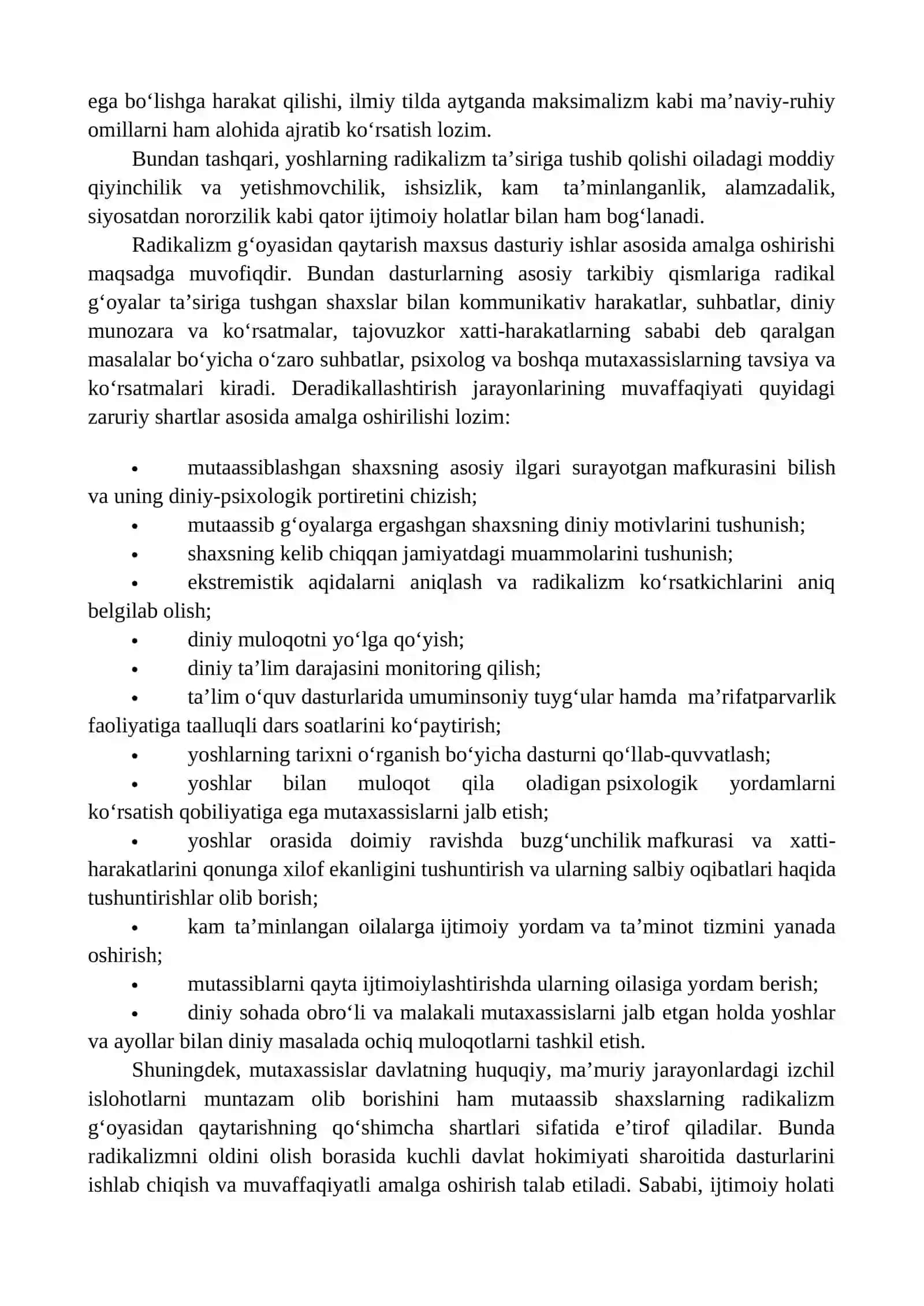 Diniy fanatizm, ekstremizm, fundamentalizm, terrorizm 4