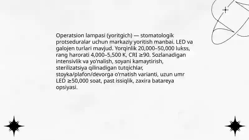 Stomatologik kursi 4