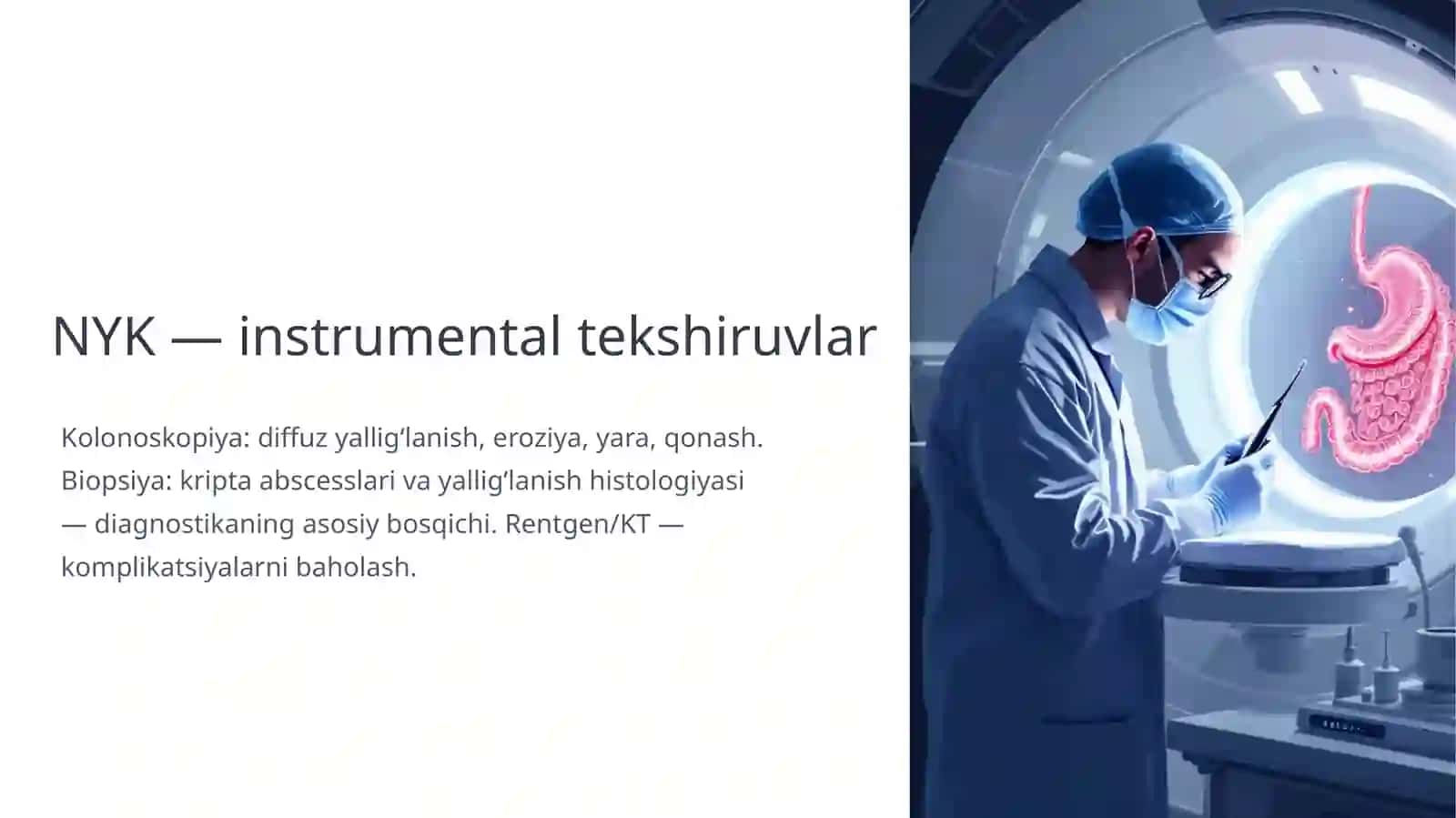 Nospe­sifik yarali kolit va Kron kasalligi 4