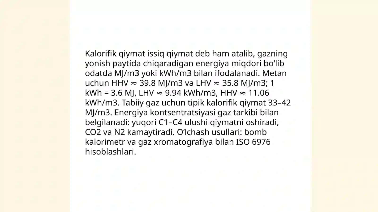 Eng sifatli gaz markasi qanday aniqlanadi 4