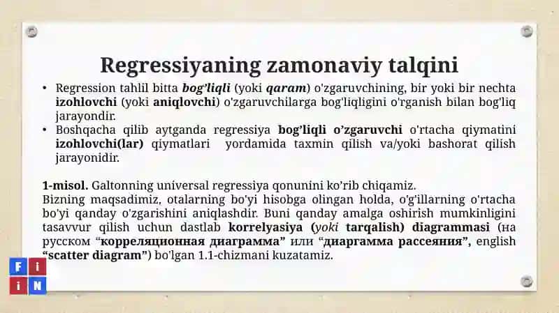 Сhiziqsiz regressiya 4