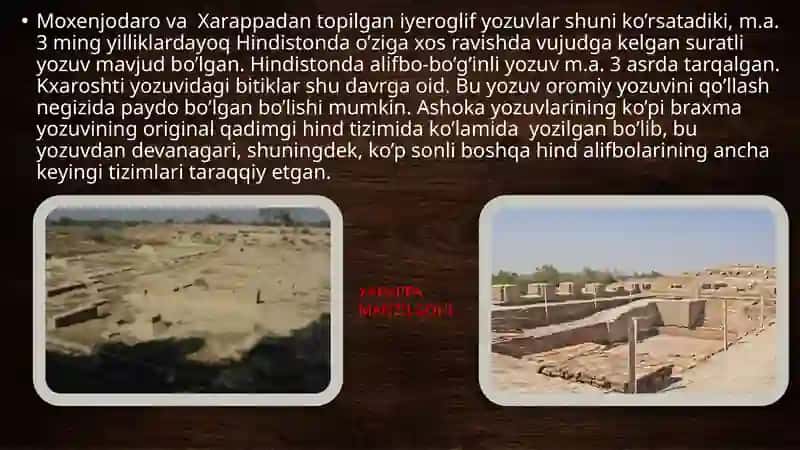 Hindistonning dastlabki madaniyat markazlari 4