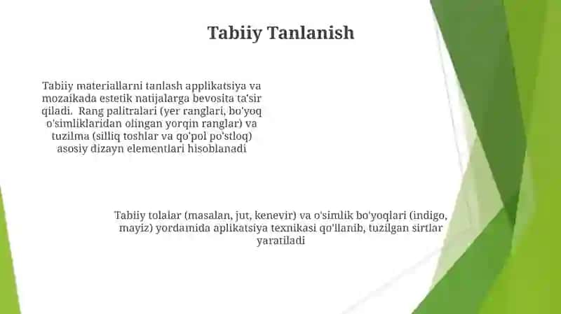 Applikatsiya va Mozaika ishlar 4