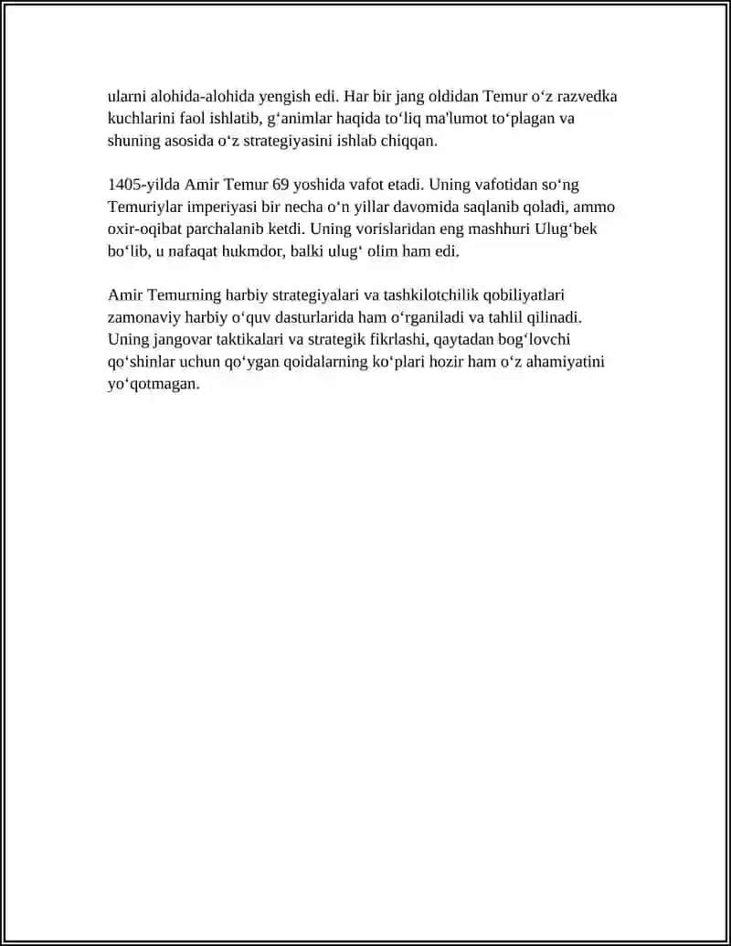 AMIR TEMUR BUYUK SARKARDA 4
