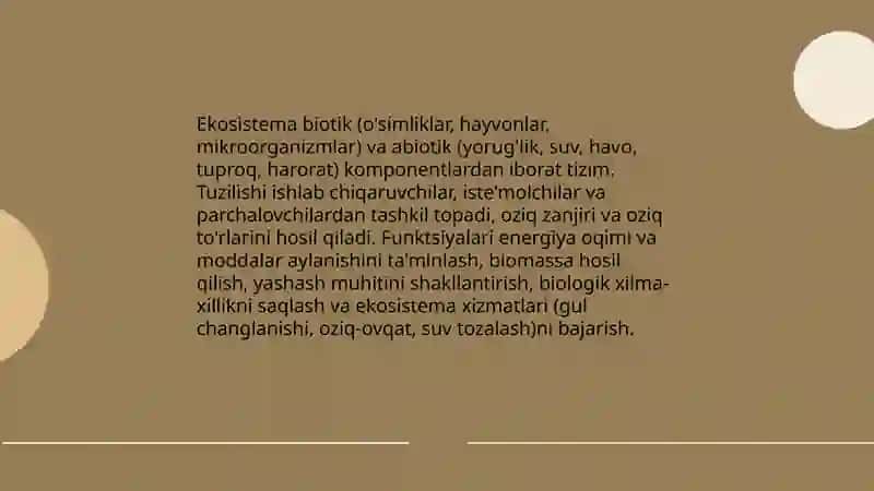 11 sinf Ekologiya 4