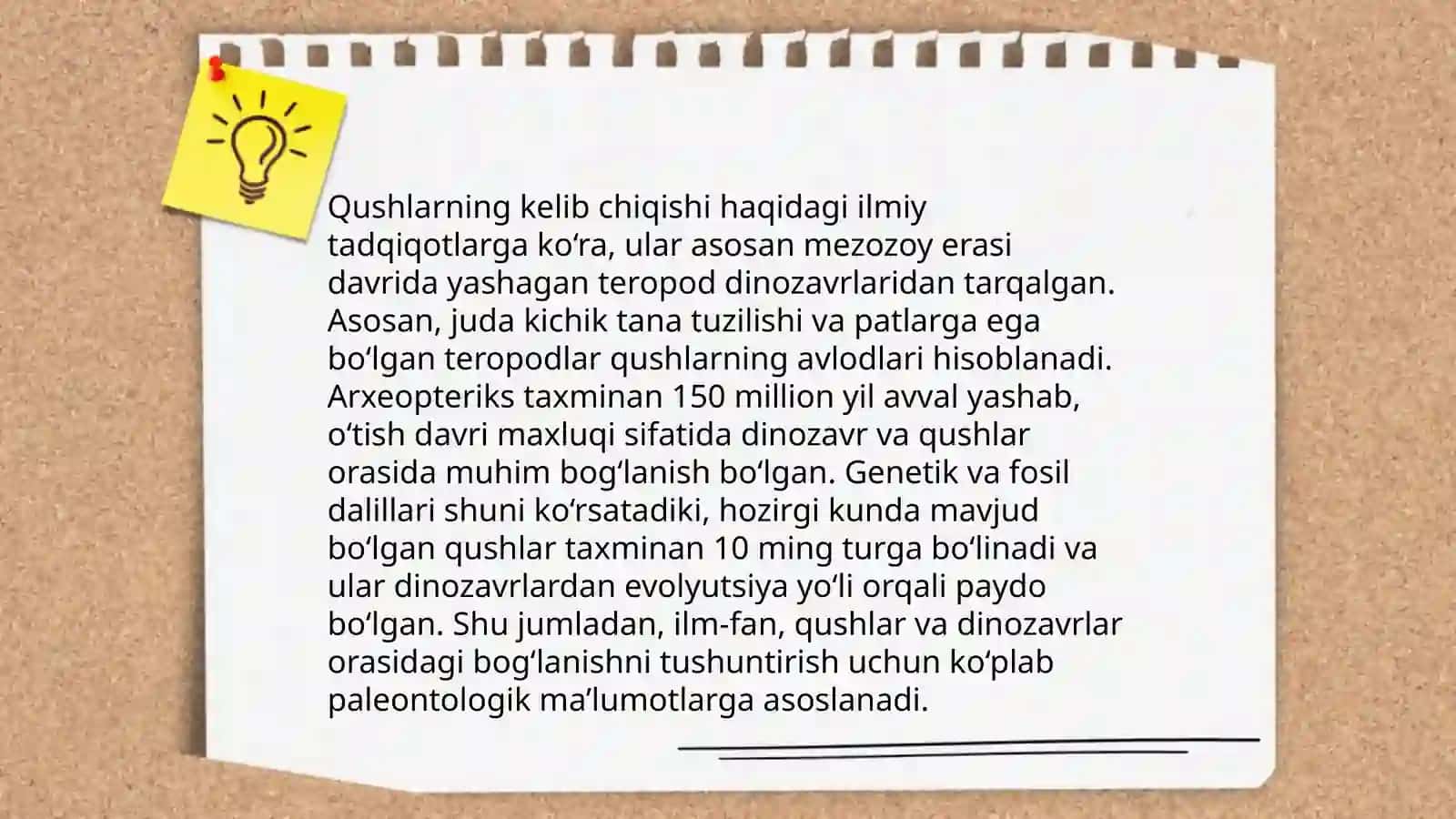 Qushlarning evolyutsion kelib chiqishi 4