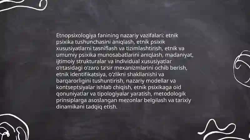 Etnopsixologiya fanining predmeti va vazifalari 4