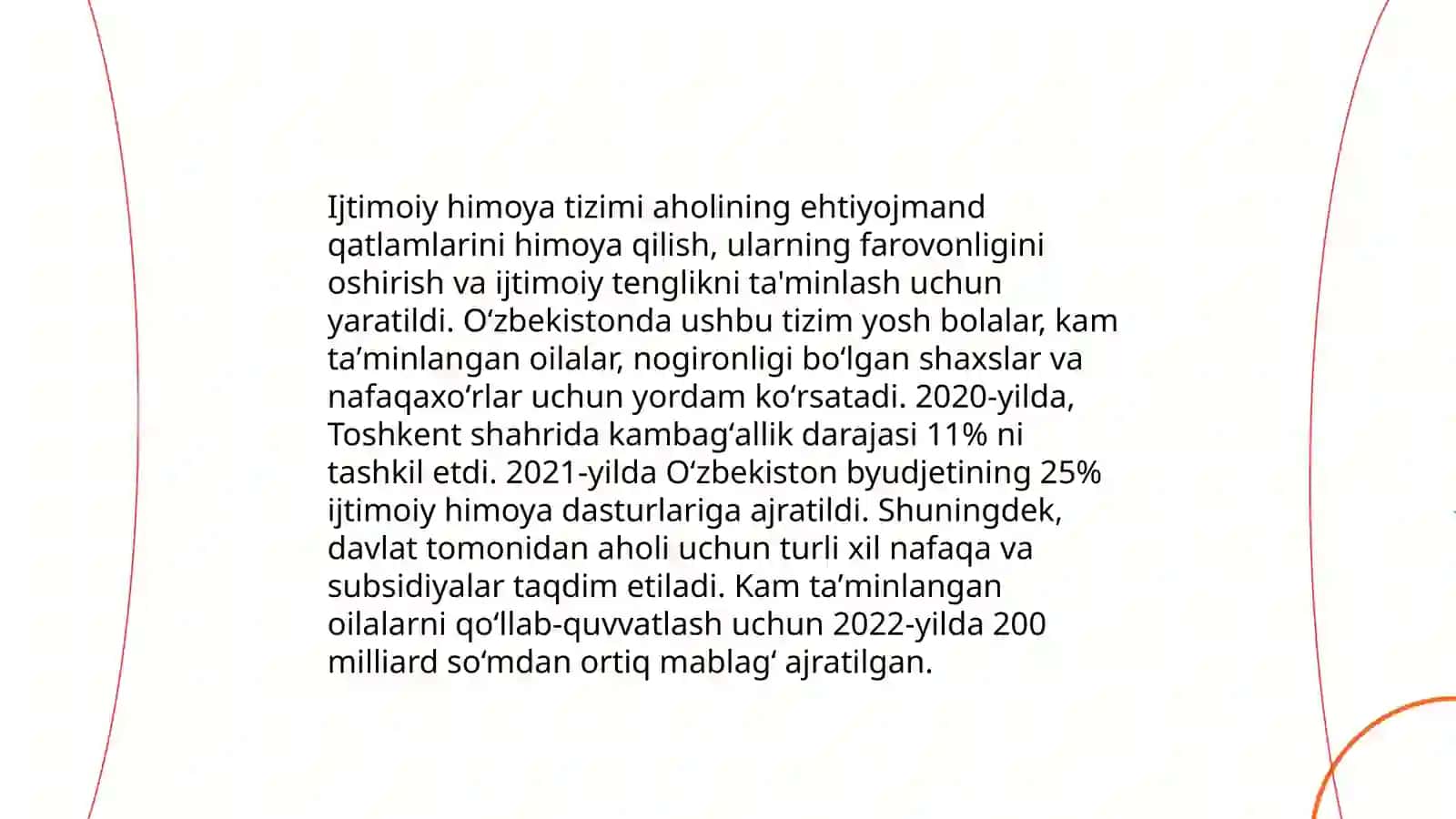 Davlatning ijtimoiy siyosati tushunchasi 4