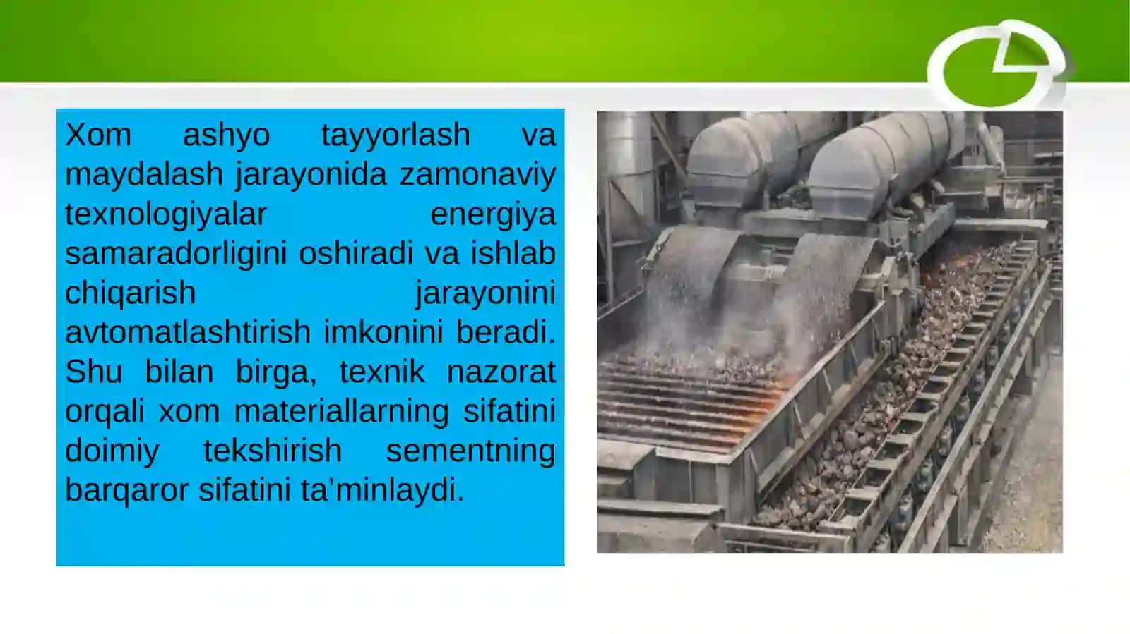 Portlandsеment ishlab chiqarishdagiuskunalar 4