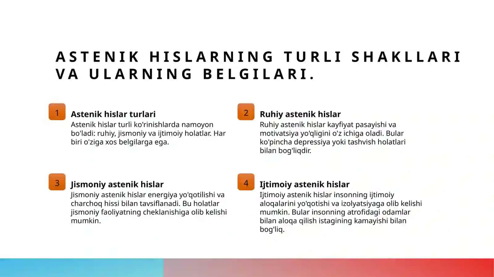 Astenik hislar 4