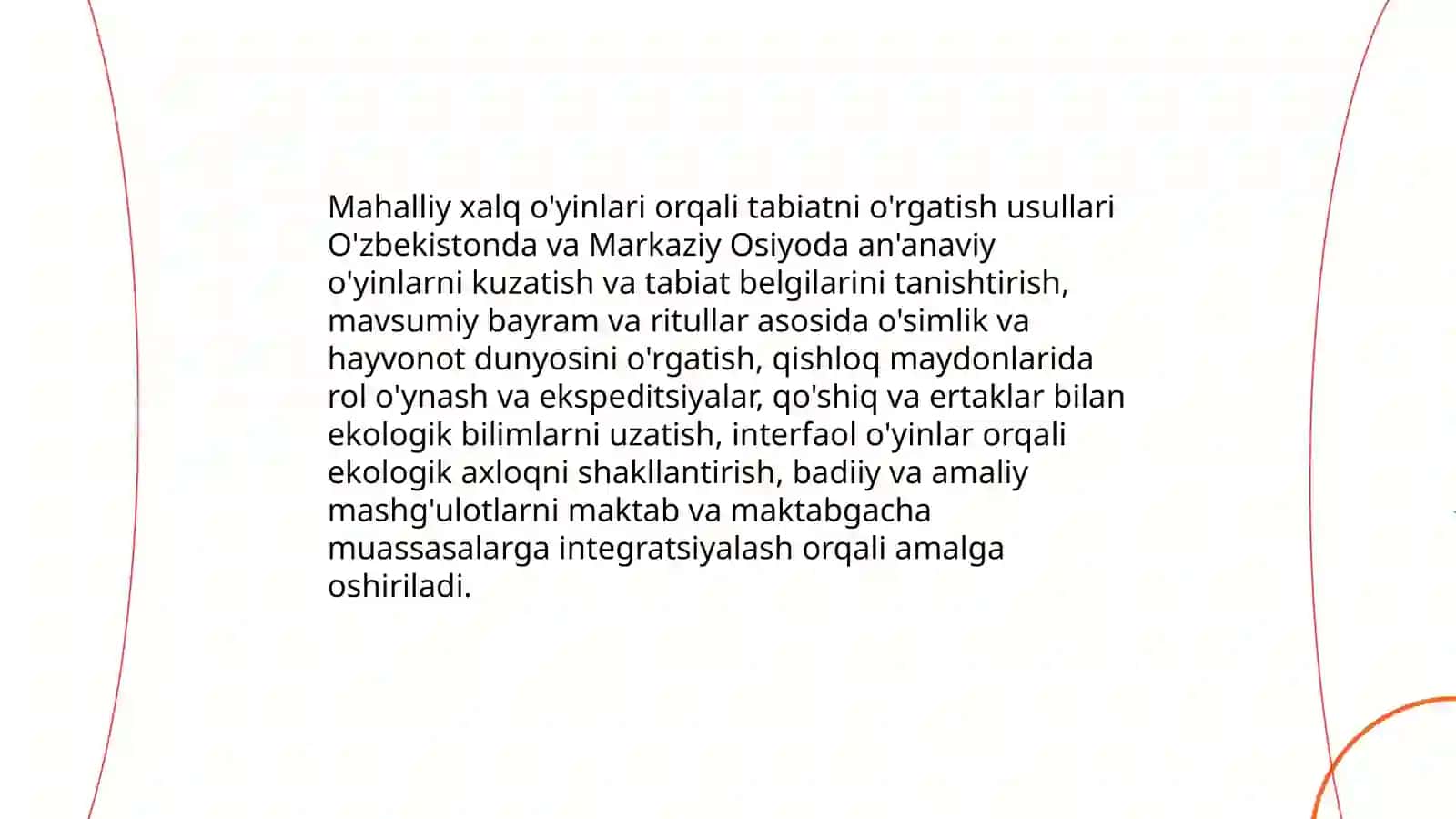 Tabiat bilan tanishtirish õyinlarini vujudga kelish tarixi 4