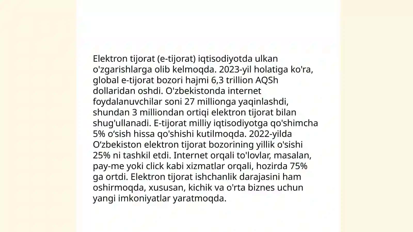 Iqtisodiyot sohalarida Internet xizmatlari 4