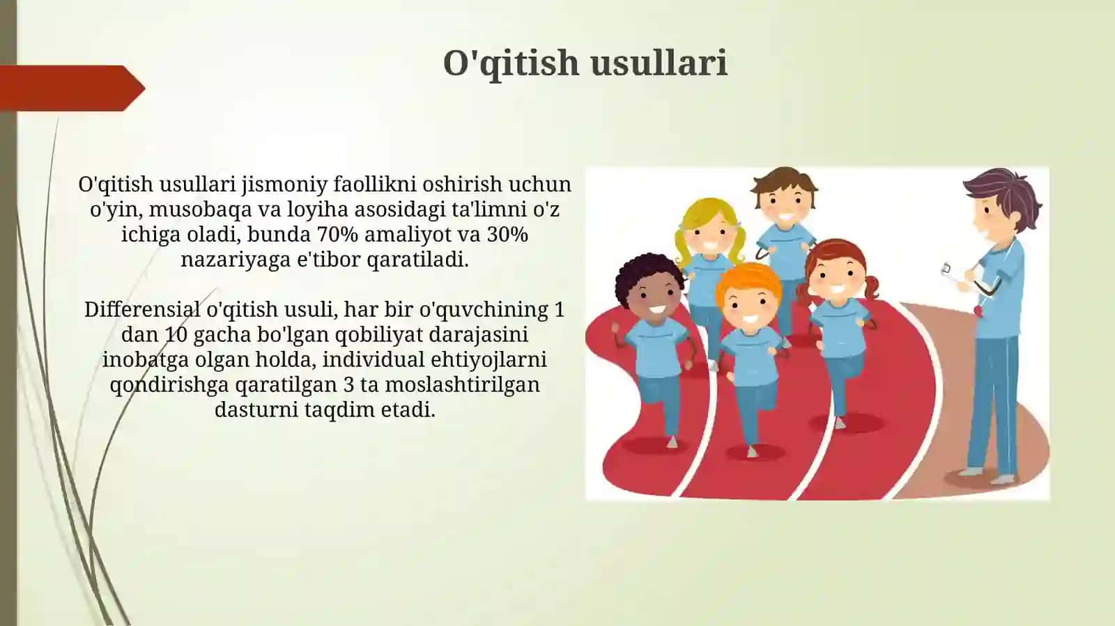 Jismoniy tarbiya mashg'ulotlarining pedagogik asoslari 4