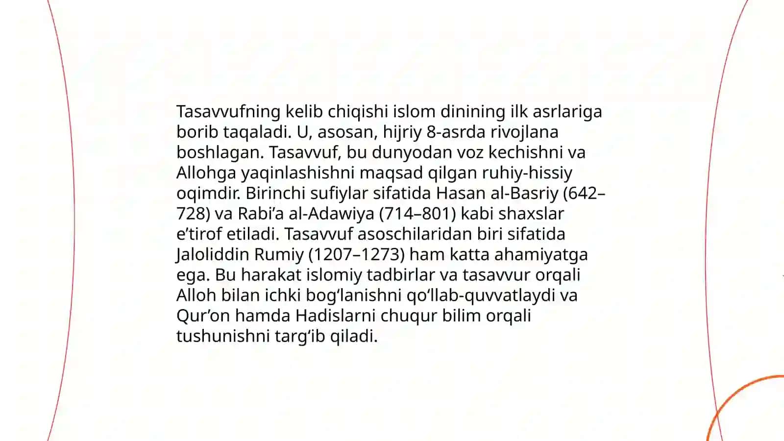 Tasavvuf tushunchasi va uning mohiyati 4