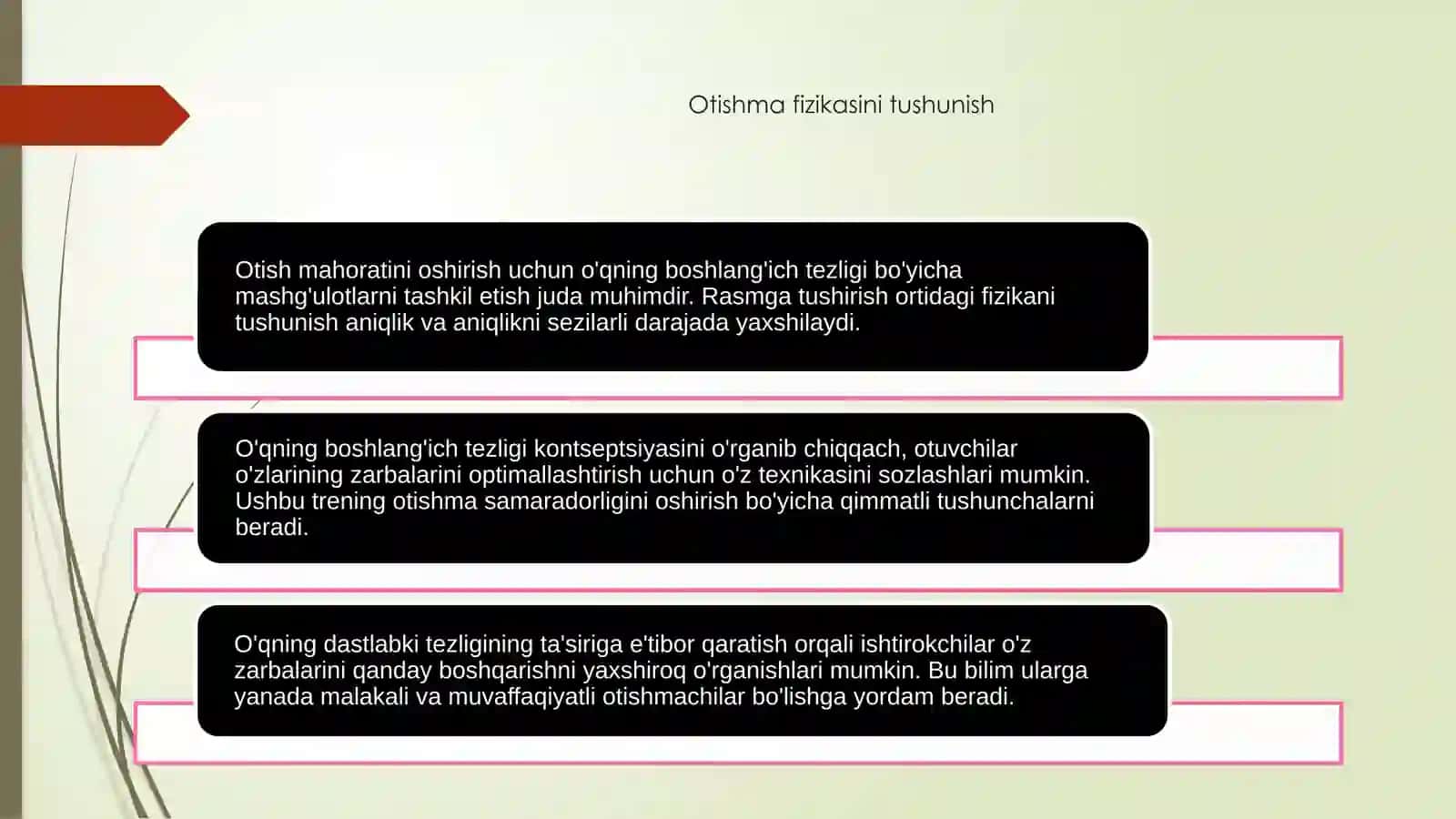 Otishma fizikasini tushunish 4