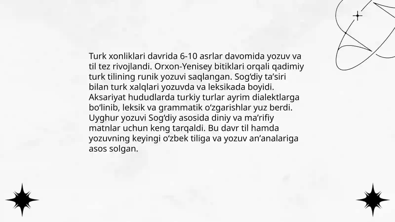 O'zbek yozuvlari tarixidan 4