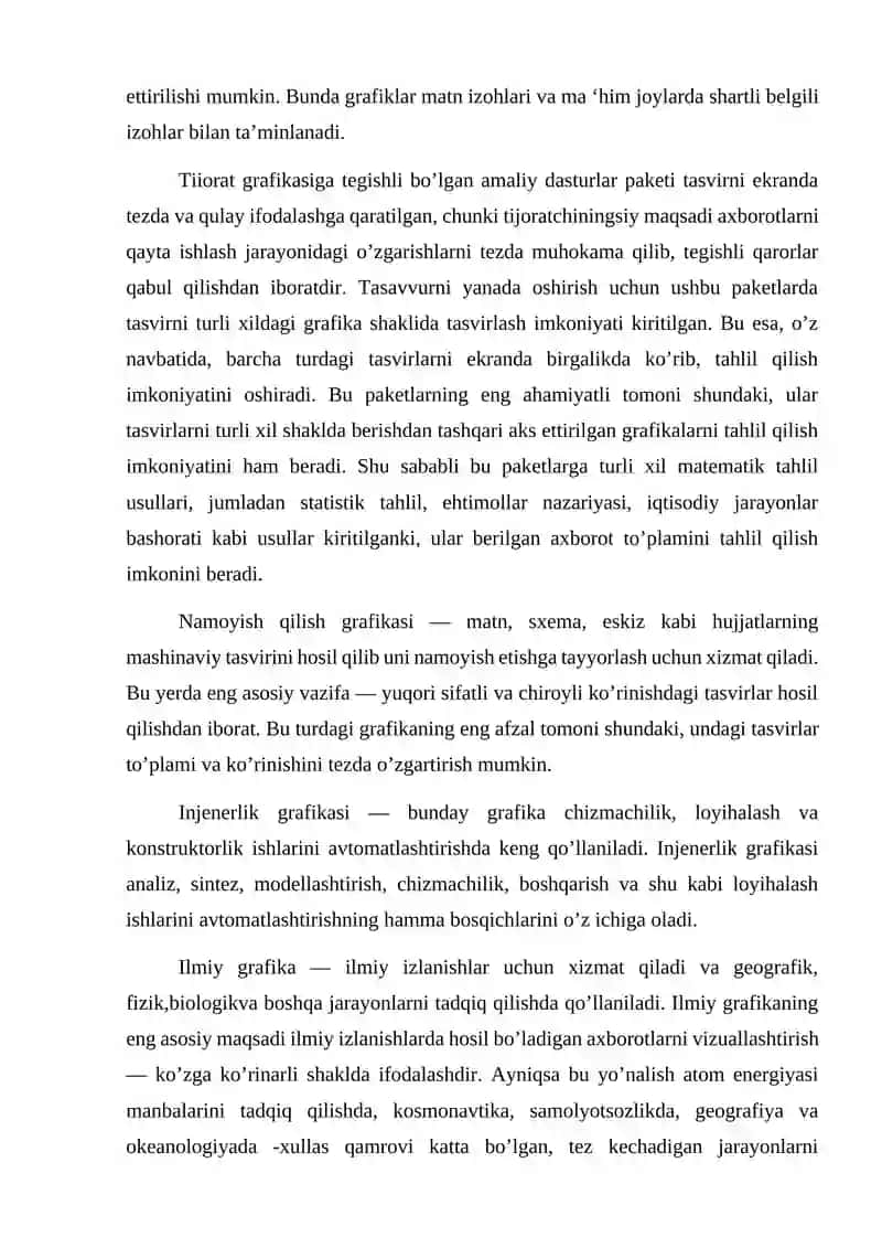 Fraktal grafika. Fraktal grafika dasturlari 4