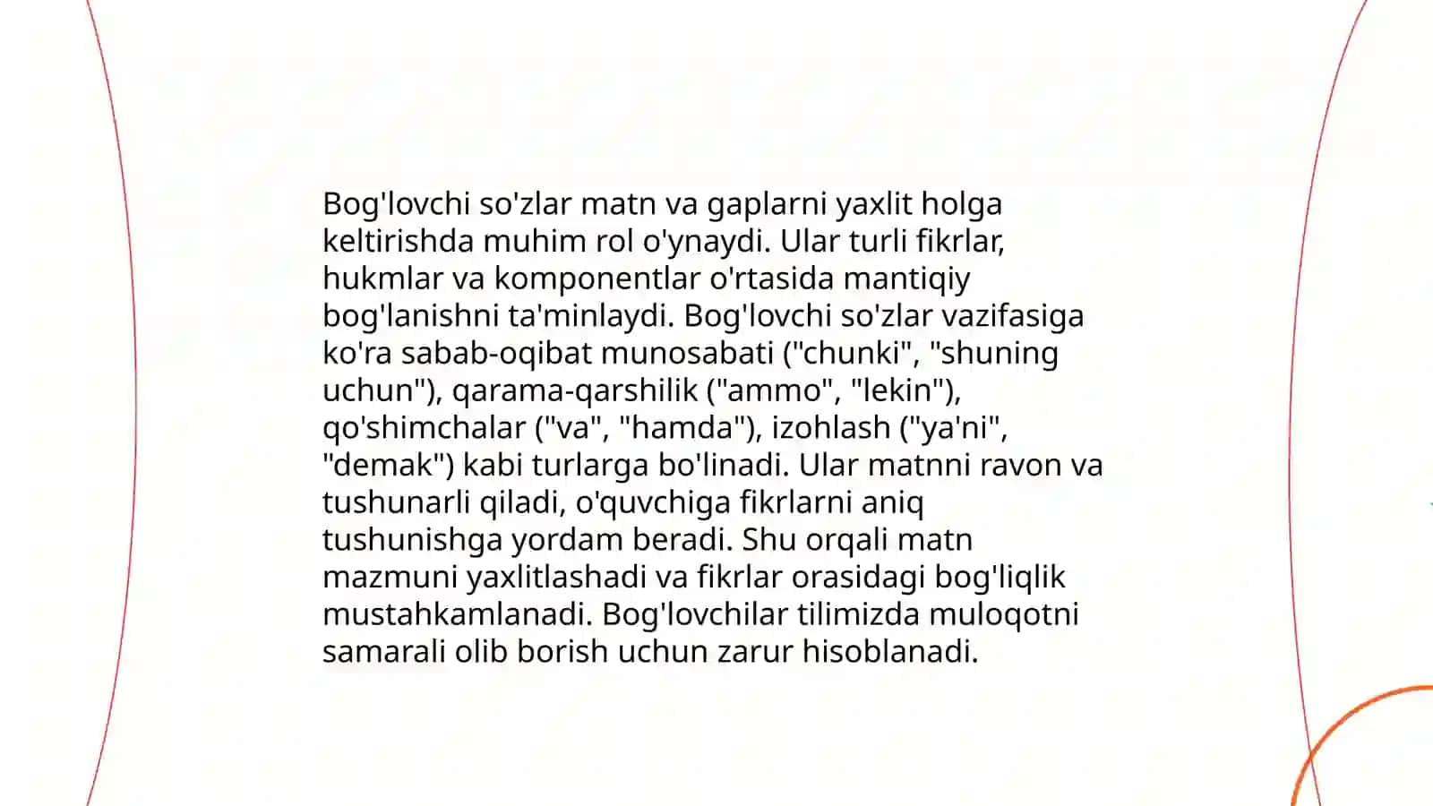 Yordamchi so'z turkumlari 4