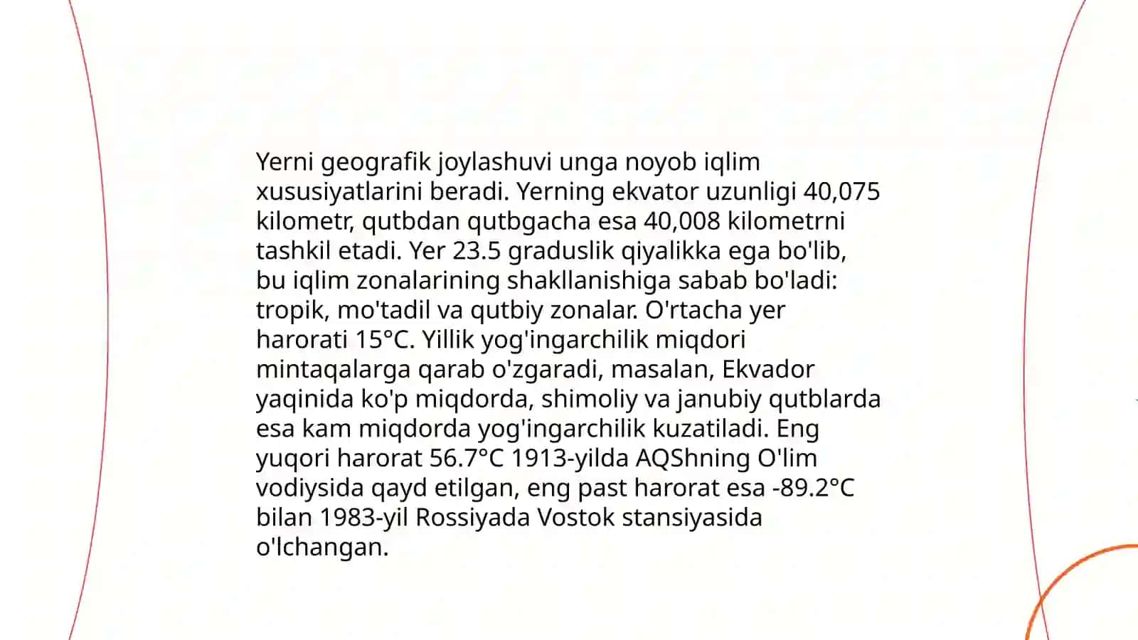 Iqlimni shakllantiruvchi jarayonlar 4
