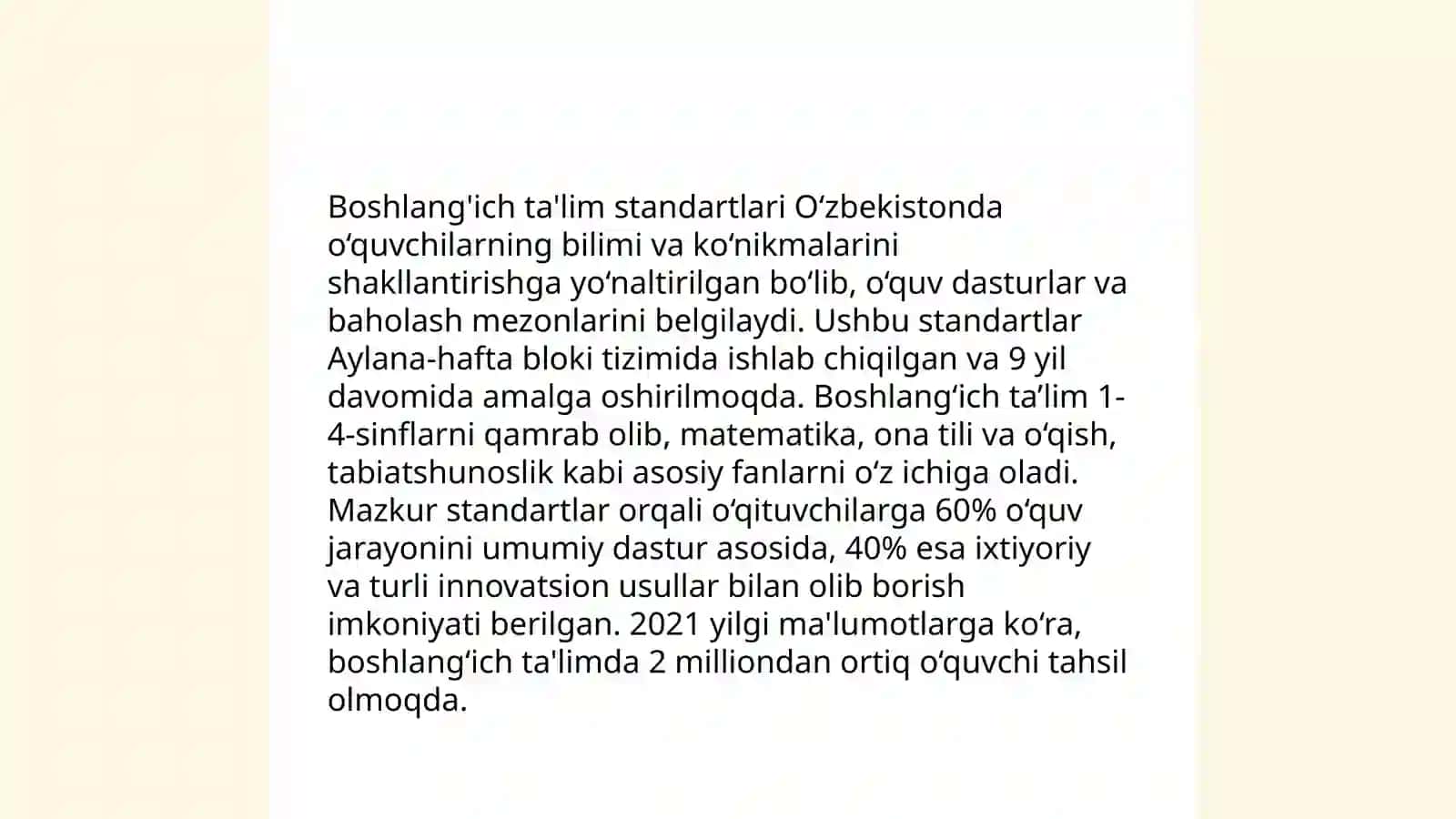 Milliy o'quv dasturlari 4