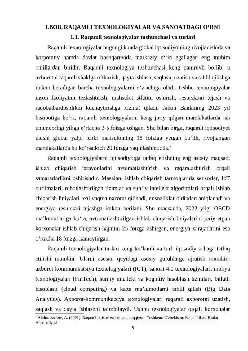 Sanoatda raqamli texnologiyalarni qo‘llash 4
