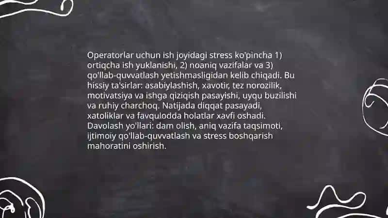 Operatorning hissiy holati va ish samaradorligi 4