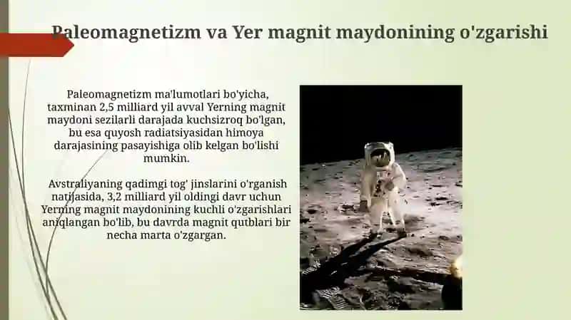 Yerning geoxronologiyasi va yerning tarixi 4