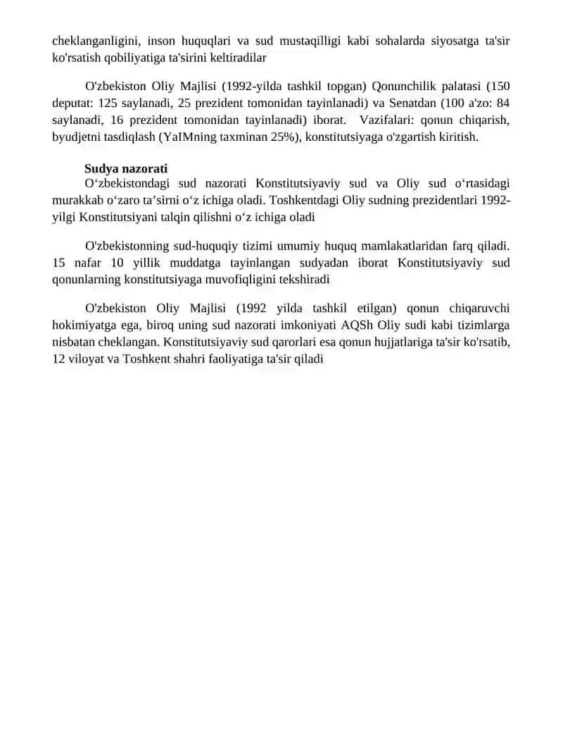 Oʻzbekiston respublikasi oliy majlisi 4