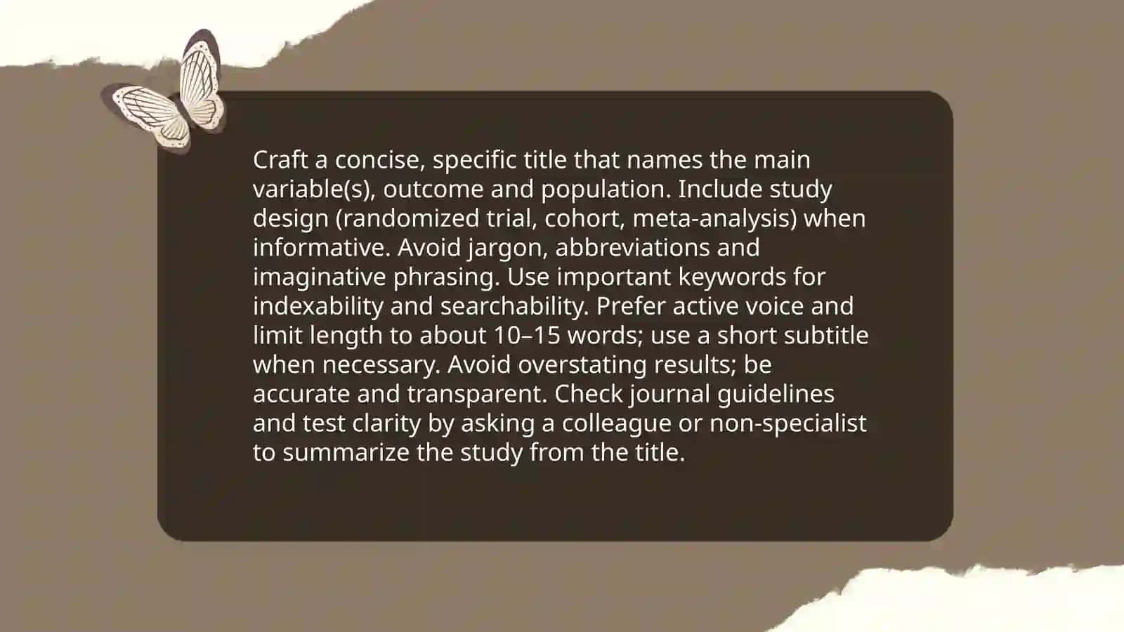 Writing Scientific Articles & Abstracts — Simple Guide 4