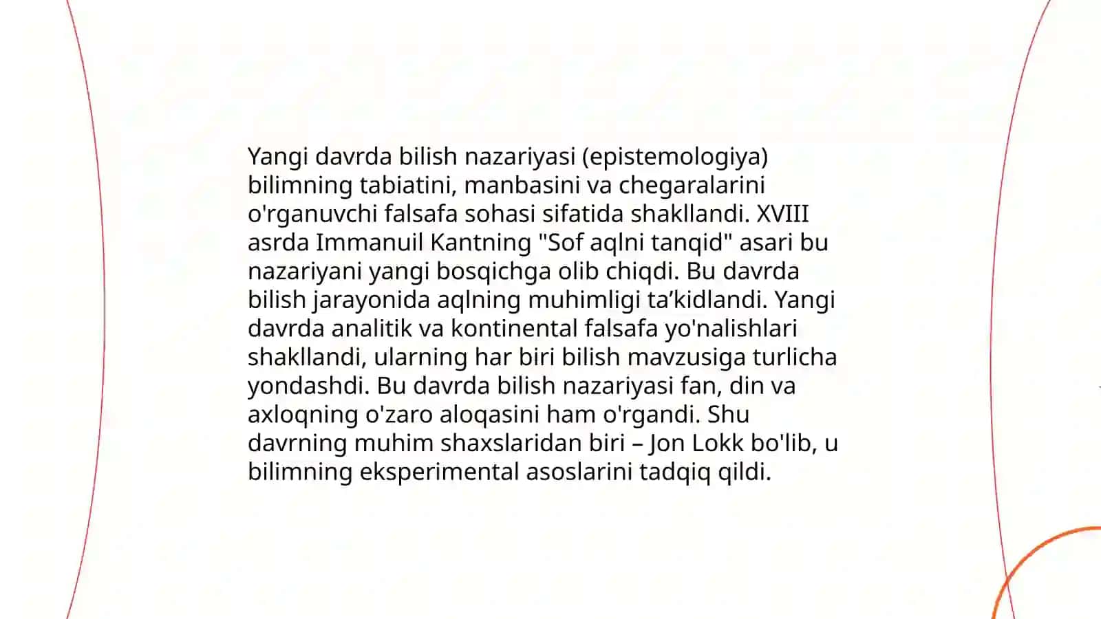Yangi davr falsafasi 4